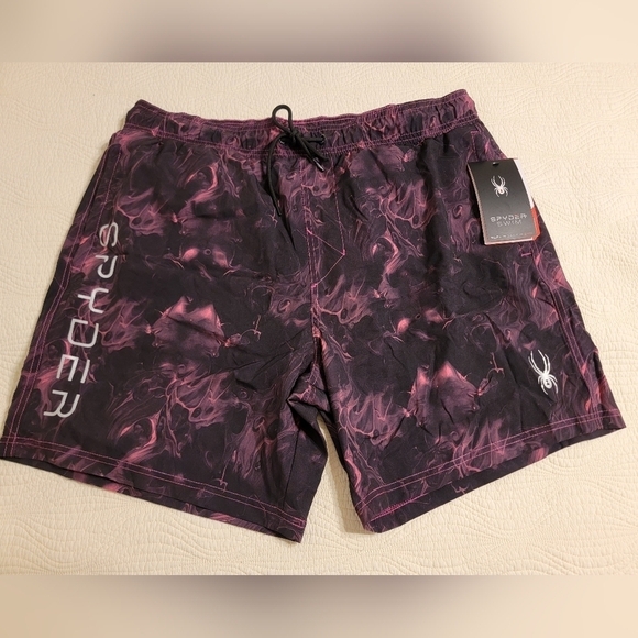 NWT Spyder Men's Swim Shorts - Picture 1 of 4